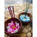 Aroma Candle - Royal Lotus in Coconut Shell (Krathong Sai)